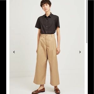 SOFIE D'HOORE Provence Wide Legged Pants Beige/Khaki